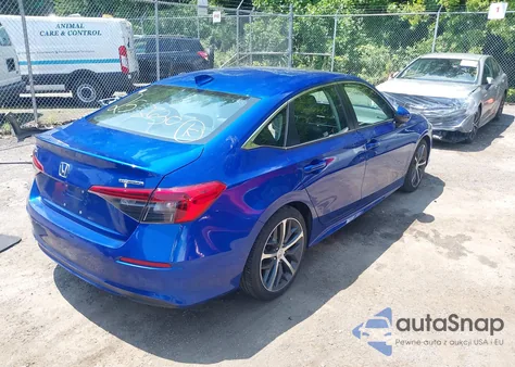 2023 Honda Civic Touring z USA, uszkodzony, nr VIN 2HGFE1F90PH307537